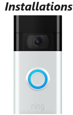 Ring video doorbell installation